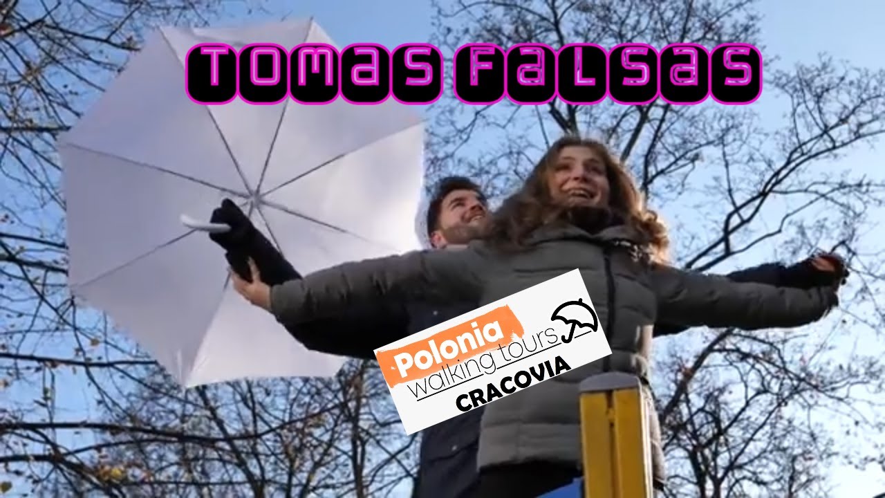 Tomas falsas rodaje reportaje POLONIA WALKING TOURS en #Cracovia