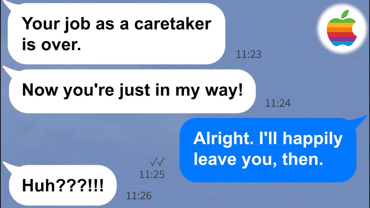 【Apple】Husband wants a divorce as soon as his mother passes... good thing his mom cared about me!