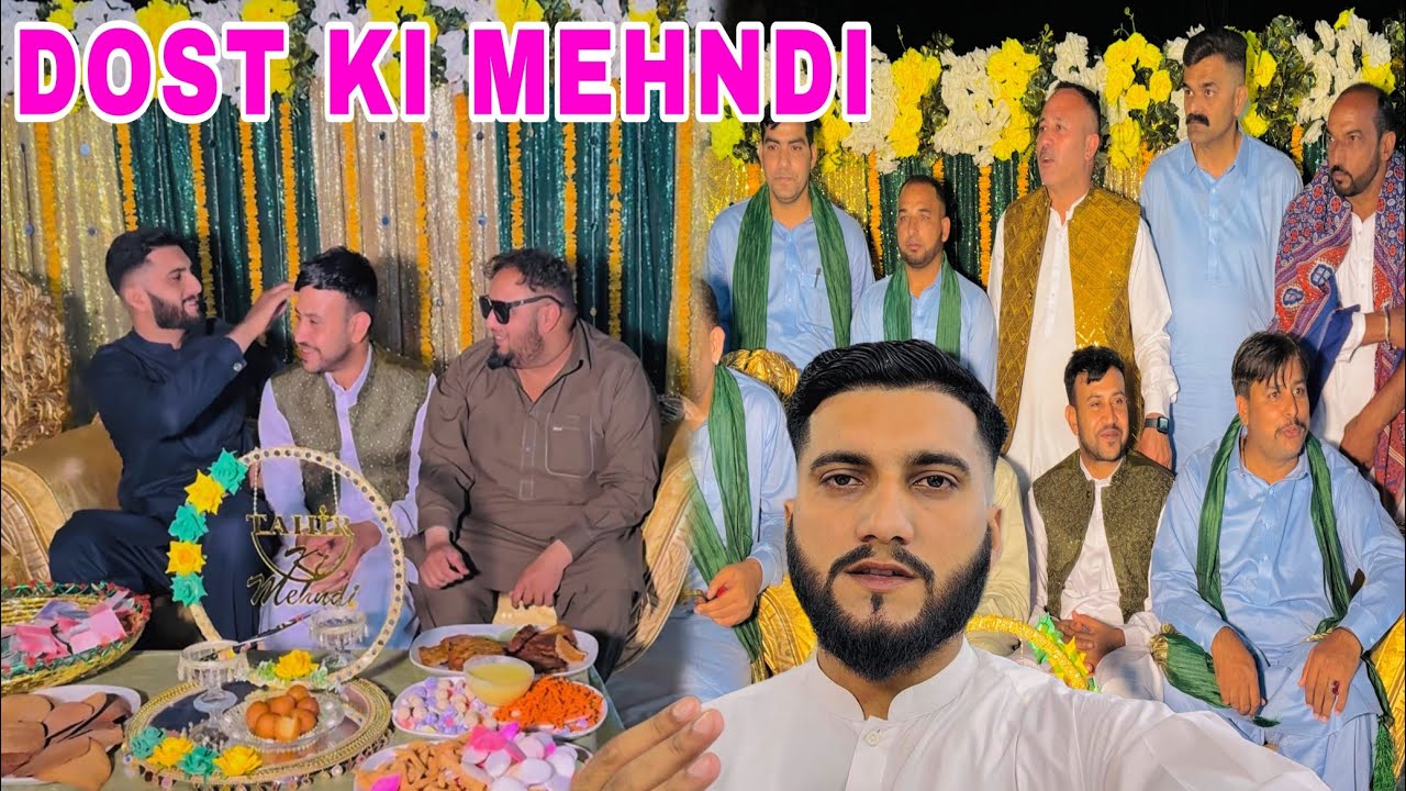 Mehndi Night 🎉vlog of Chaudhary Tahir in Ratta Dadyal #SadafShahOfficial