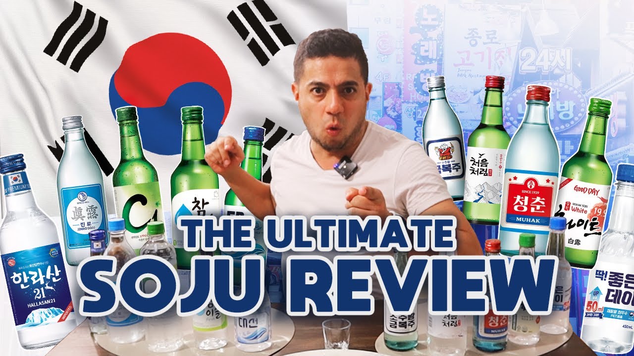 Top 10 South Korean Soju Brands Reviewed By A Foreigner All At Once