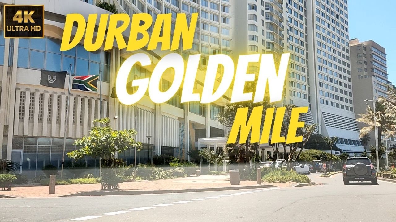 This is the Durban GOLDEN MILE in South Africa