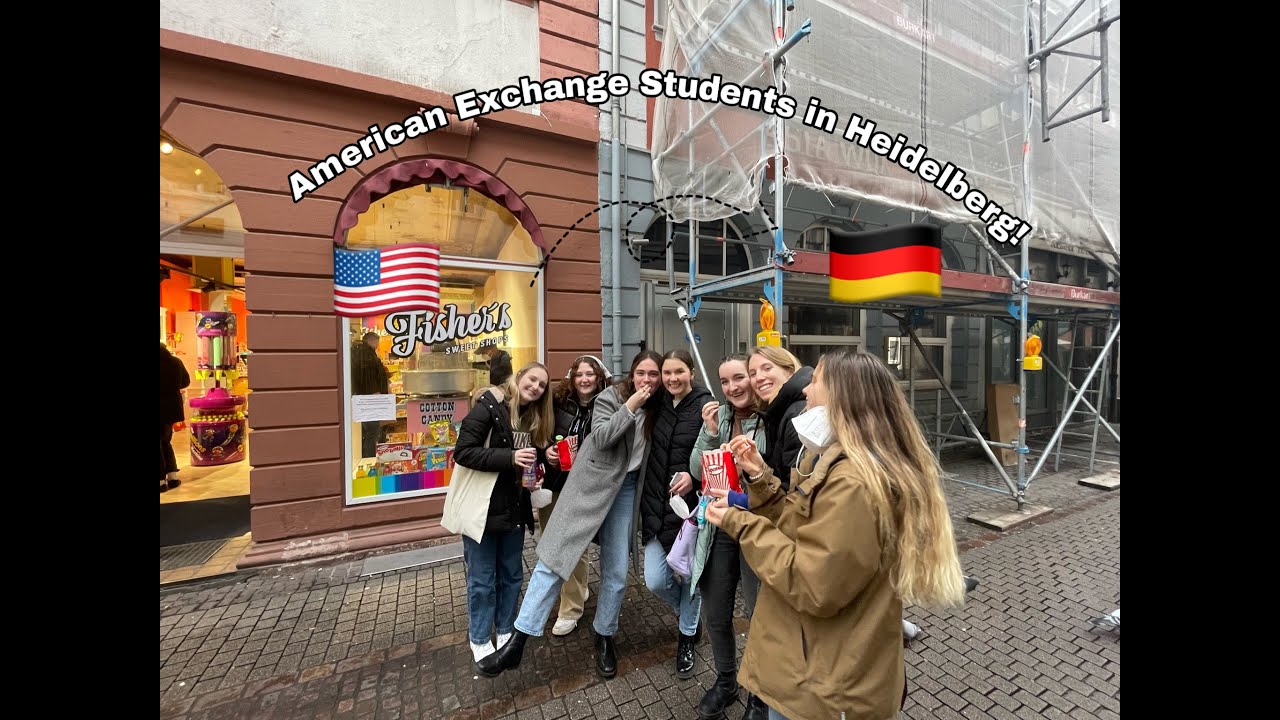 AMERICAN EXCHANGE STUDENTS GO TO HEIDELBERG