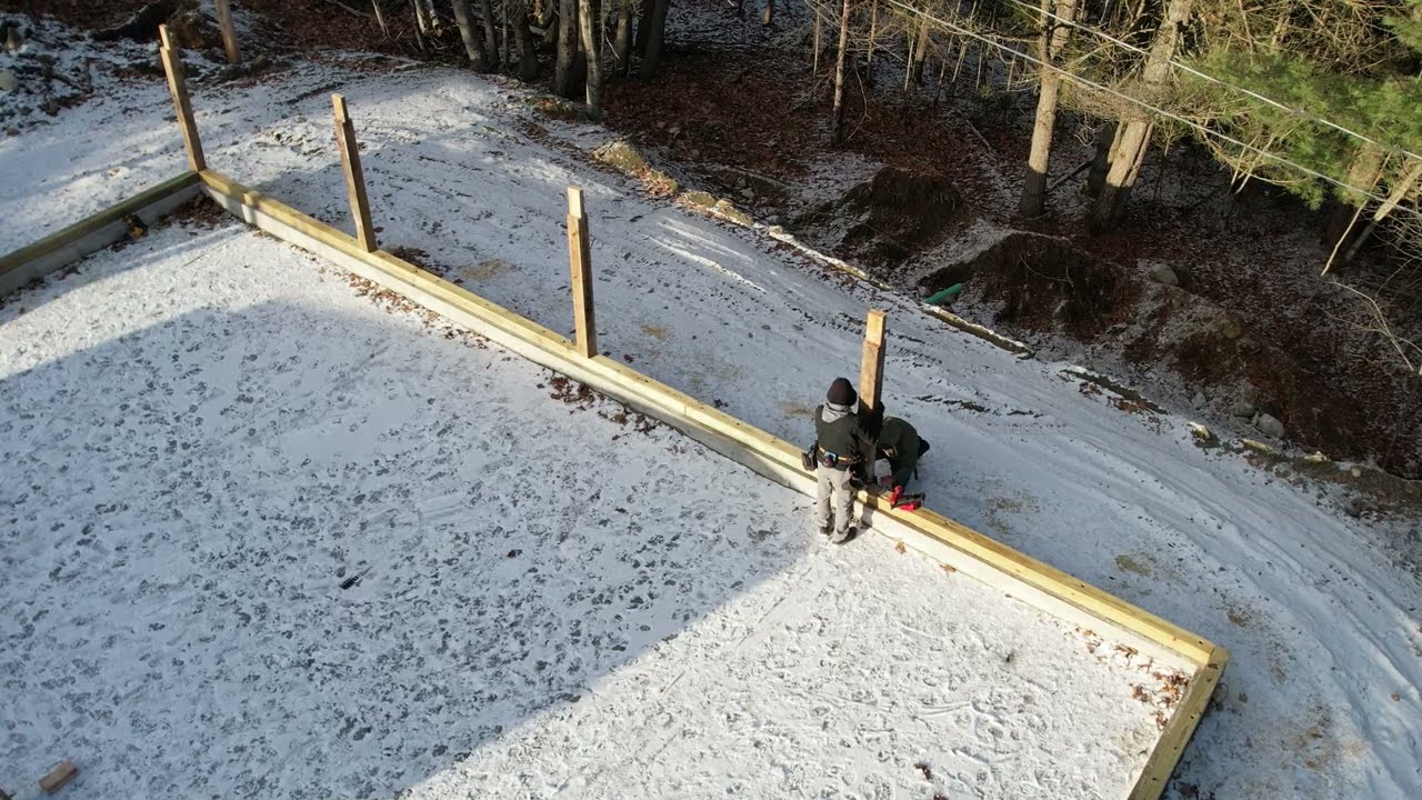Jamaica Cottage Post and Beam Kit Build...Day 1