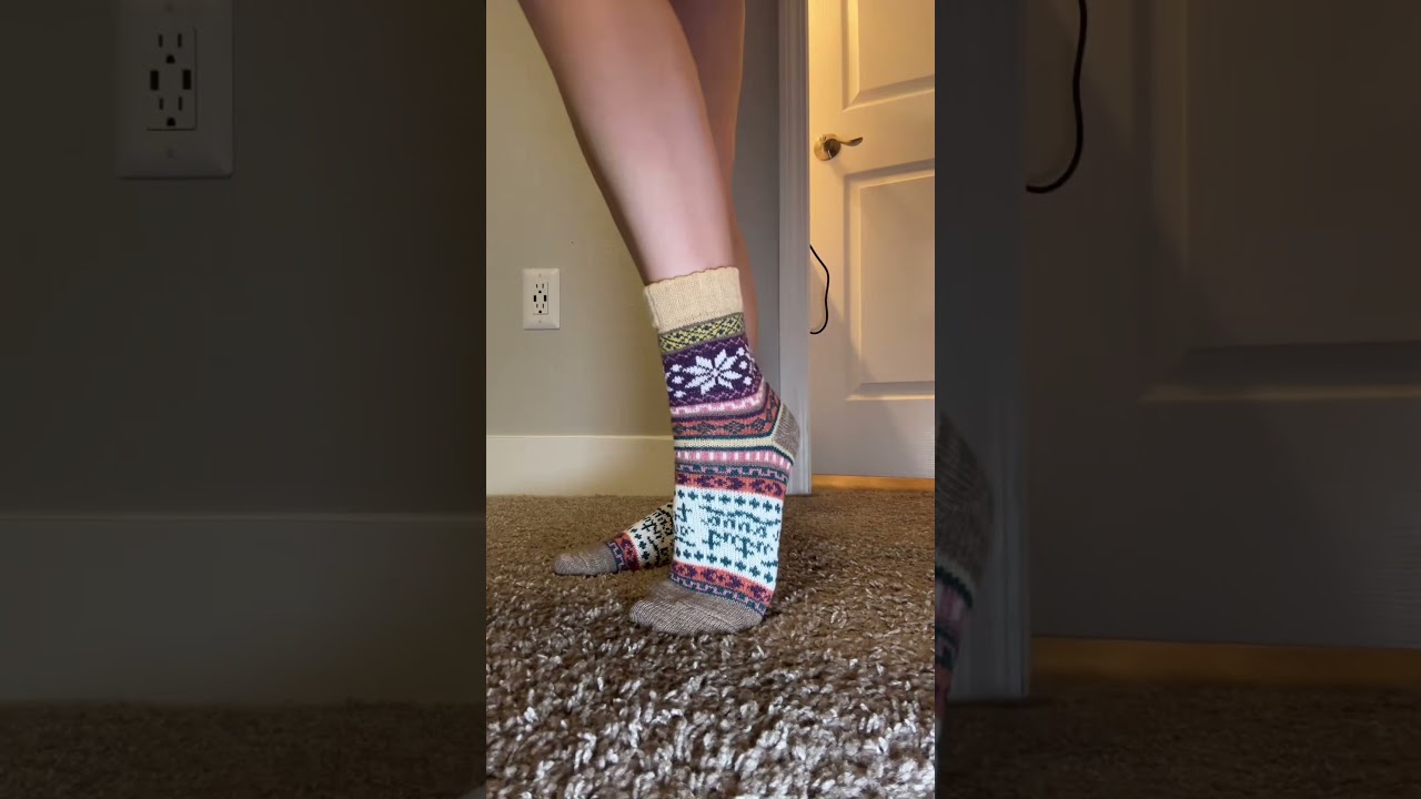 Cant forget these crew winter warm socks 🧦 🥰 sehr dicke socken für Damen 