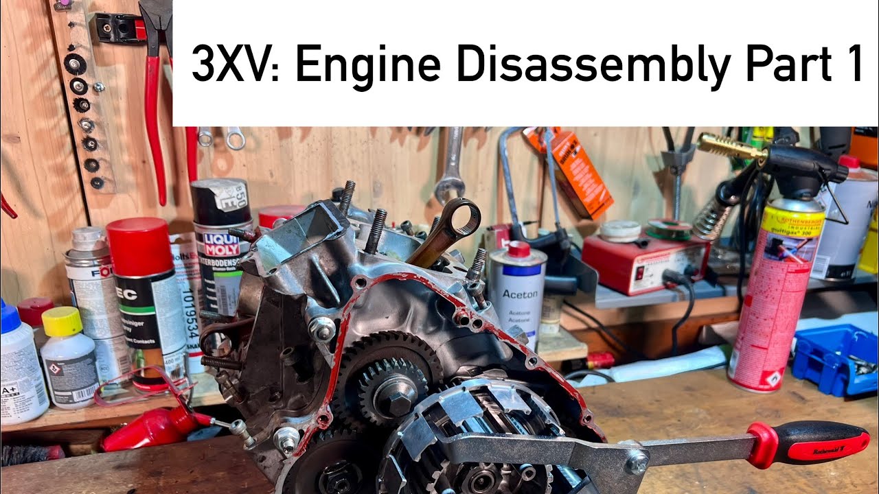 3XV: Engine disassembly Part 1