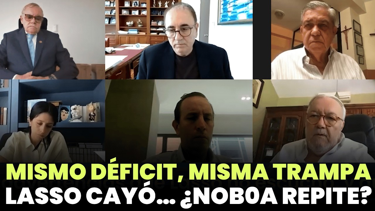 FISCALISMO: LA RECETA QUE FRACASÓ CON LASSO Y HOY NOBOA REPITE