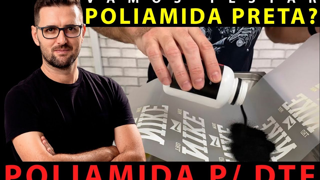 DTF  Com Poliamida Preta