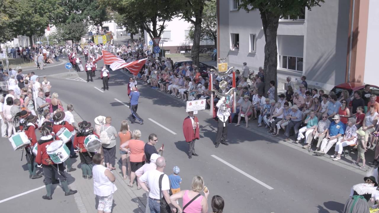 Landesfestumzug Bad Mergentheim komplett (Heimattage 2016)