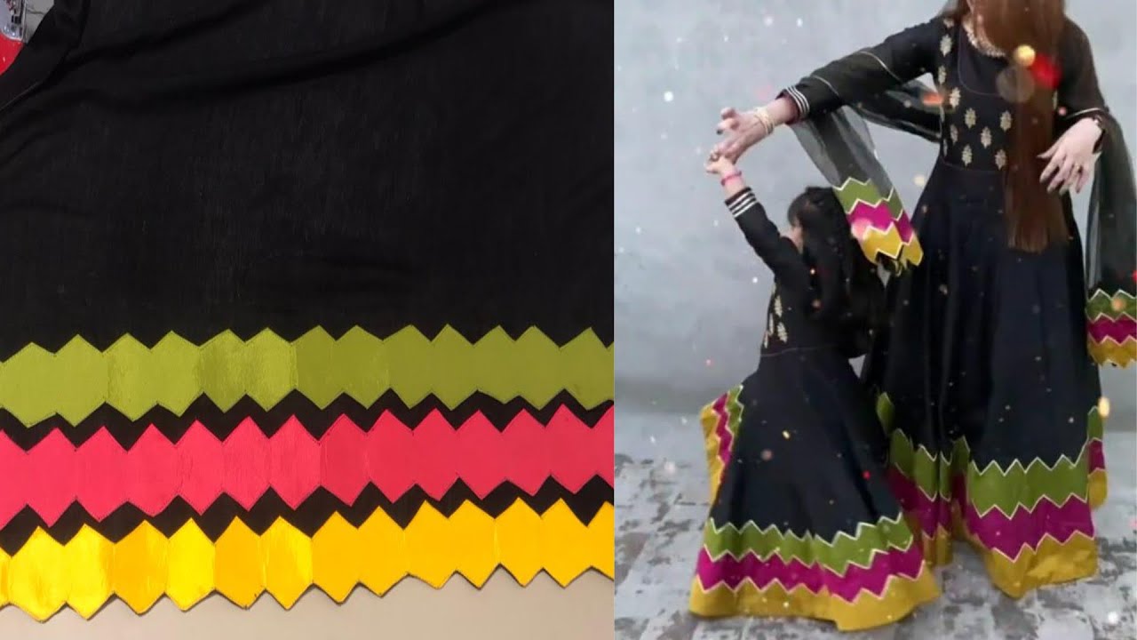 DIY Designer Dupatta /Stylist And Easy Dupatta Designing
