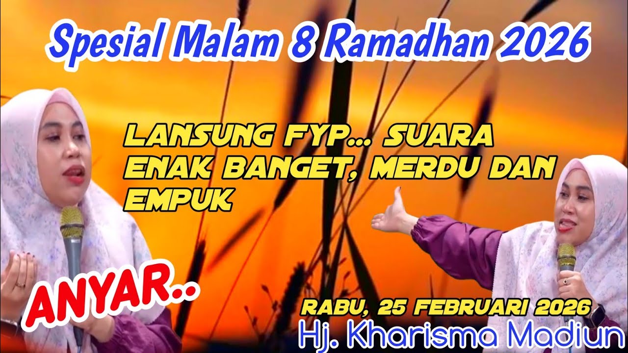 PENGAJIAN HJ. KHARISMA YOGI NOVIANA MADIUN SPESIAL MALAM 8 RAMADHAN 2026