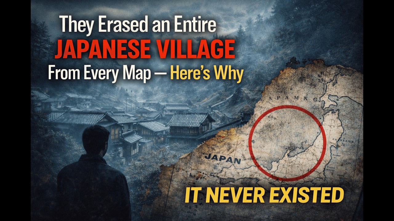 They Erased an Entire Japanese Village From Every Map — Here’s Why