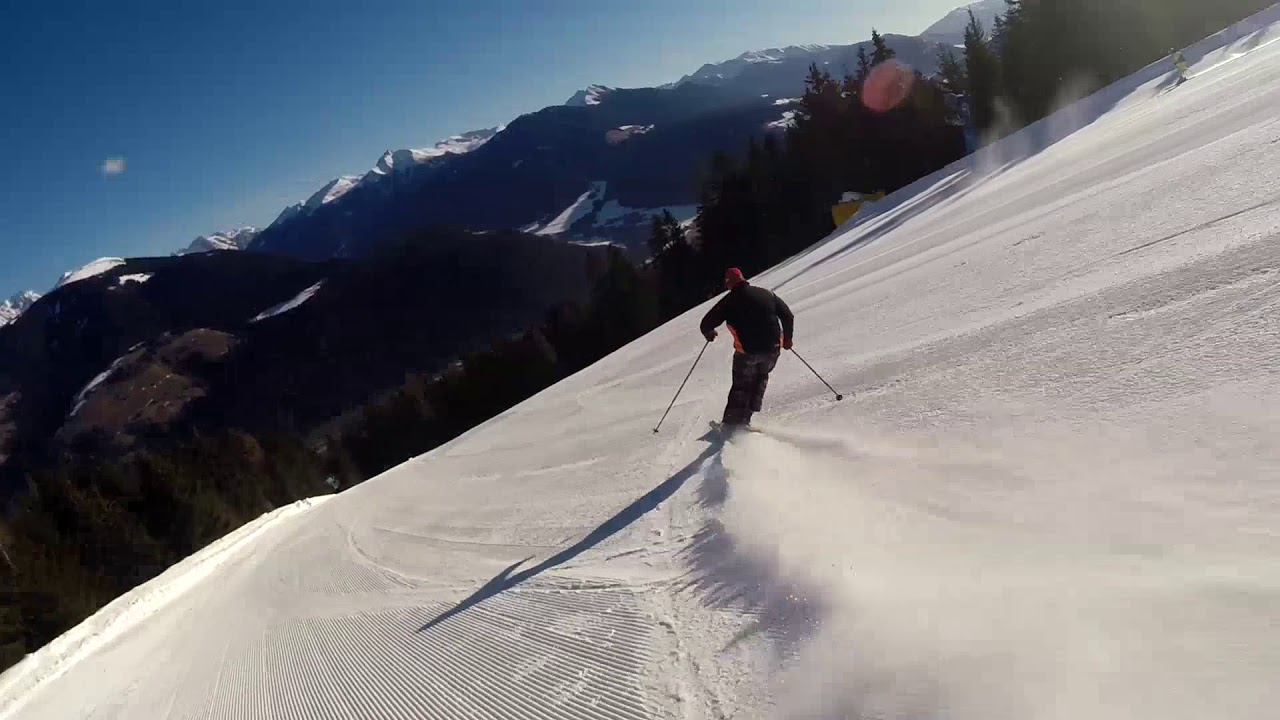 Kronplatz perfect morning ride on slopes 5 + 16 + 17 (10km)
