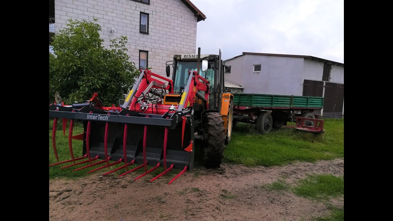 ☆Nowy nabytek krokodyl Inter-tech, wywóz obornika, manure removal☆
