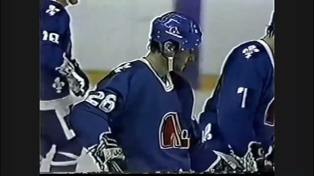 Brothers Stastny vs Toronto 1984