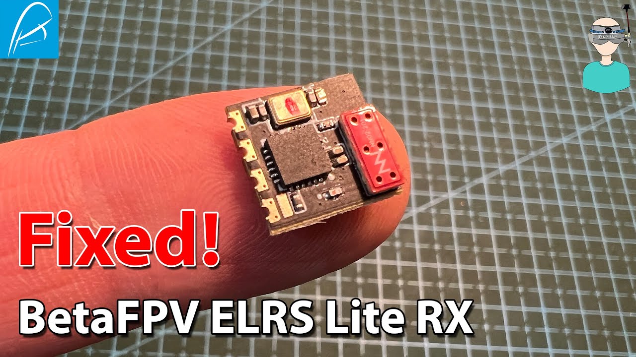 Lightest ELRS RX - BetaFPV ELRS Lite Flat Antenna RX