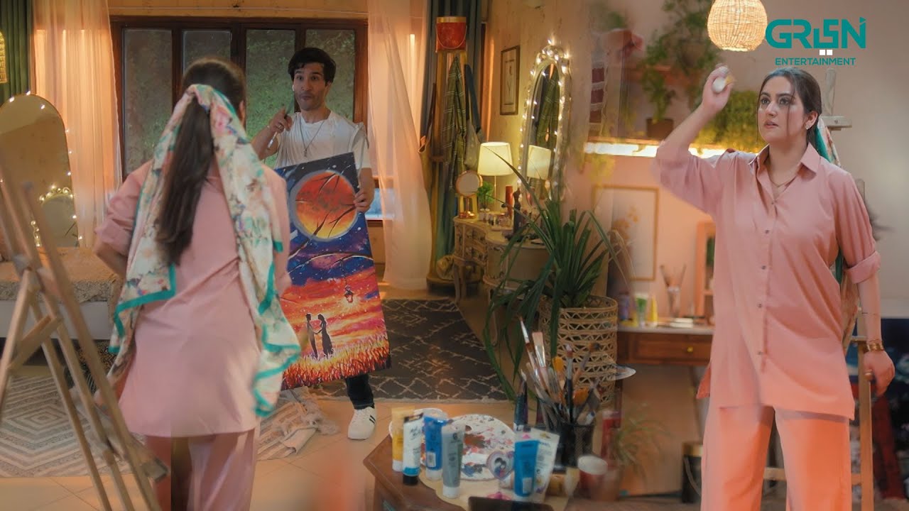 Bachon Ki Tarah Larr Reha Hein Dono #hibabukhari #ferozekhan #shortvideo #mainzameentuaasmaan