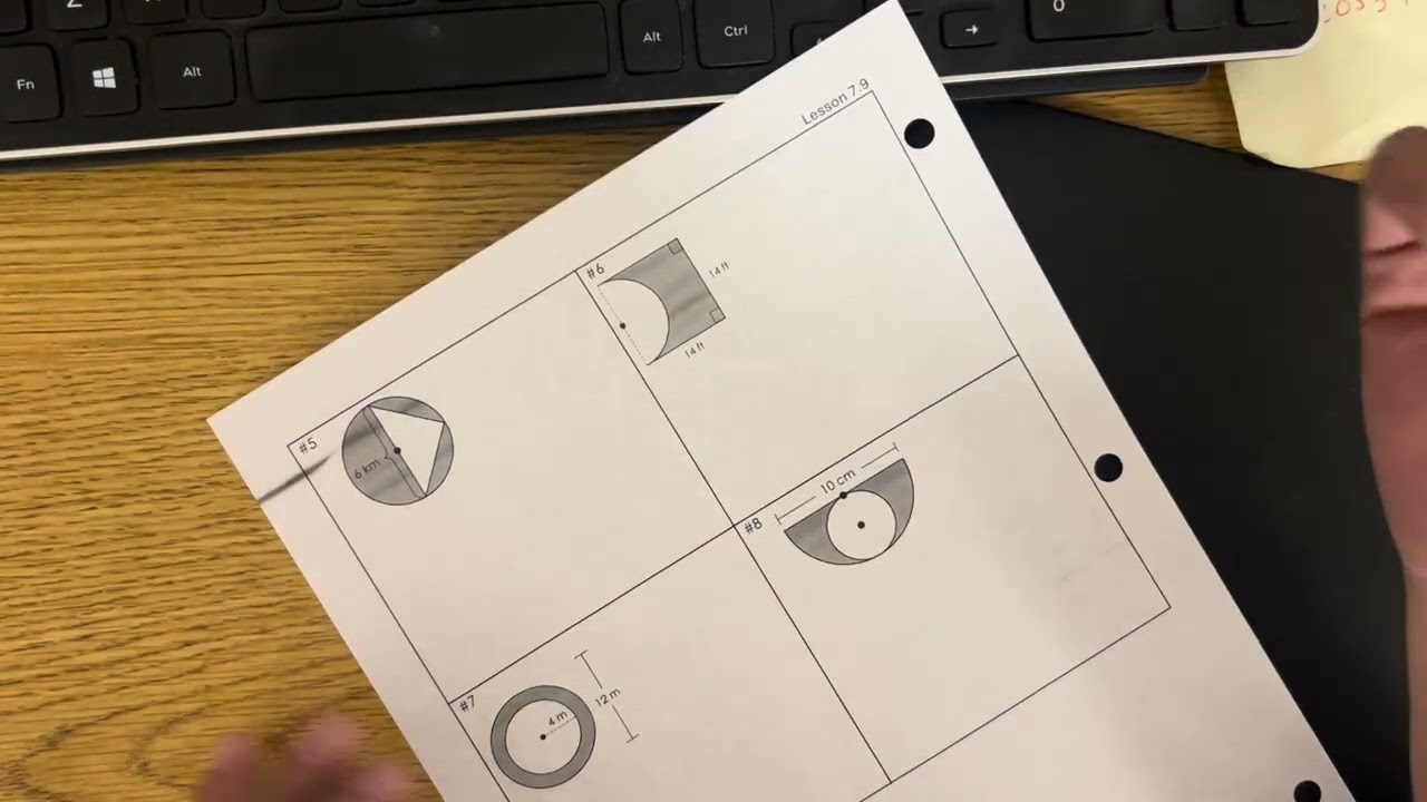 Composite Figures with Shaded Region