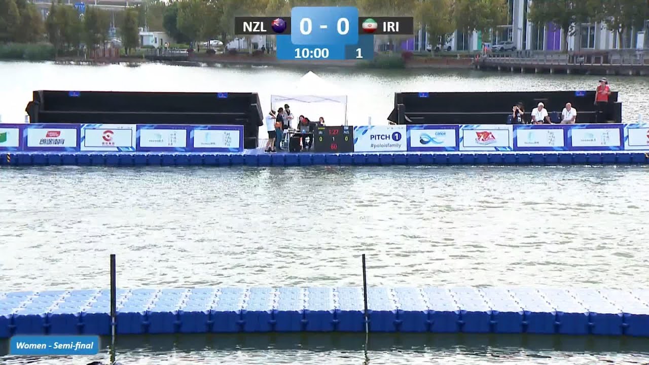 NZL vs Iran Women Semi Final / 2024 ICF Canoe-Kayak Polo World Championships Deqing China