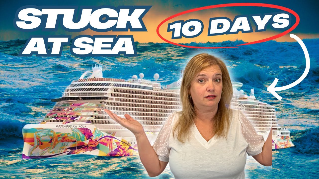 What REALLY Happens When You're STUCK at Sea for 10 DAYS!!! (Transatlantic on NCL Aqua)