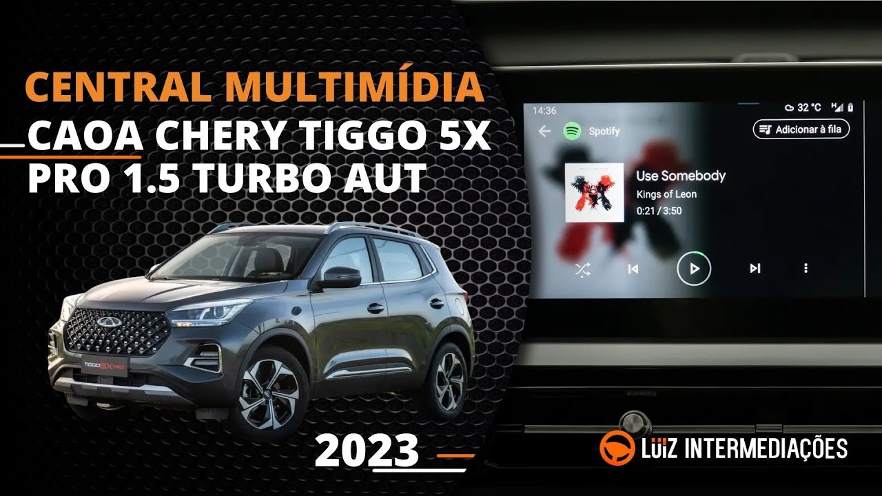 Central Multimídia | CAOA CHERY TIGGO 5X PRO 1.5 TURBO AUT 2023