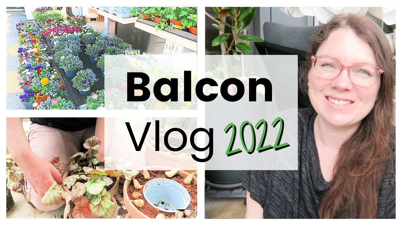 BALCON VLOG - Printemps fleuri, shopping, plantations et décoration | Vlog jardinage au balcon