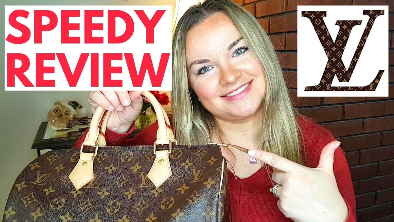 Louis Vuitton Speedy 30 Purse Review | PROS & CONS | What Fits? | Ebene vs Azur vs Monogram