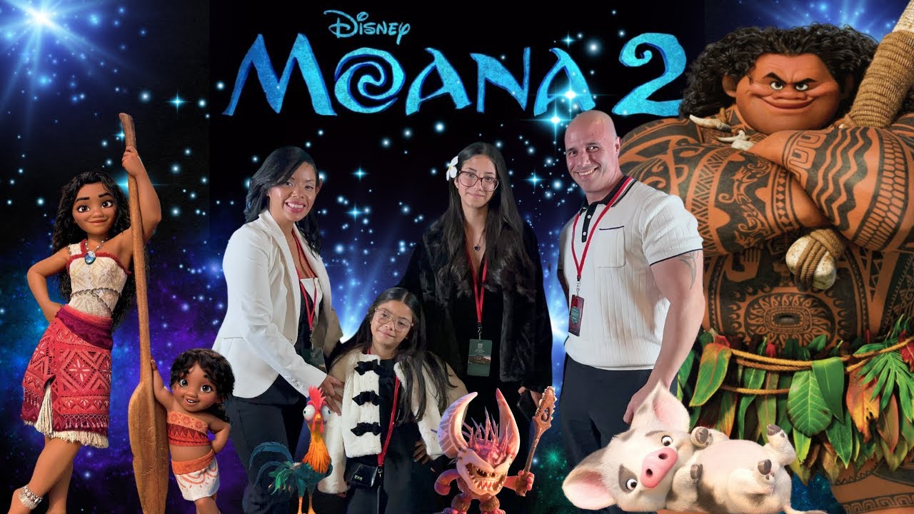 Moana 2 Movie Premiere – We Got Invited! 🌊🎉
