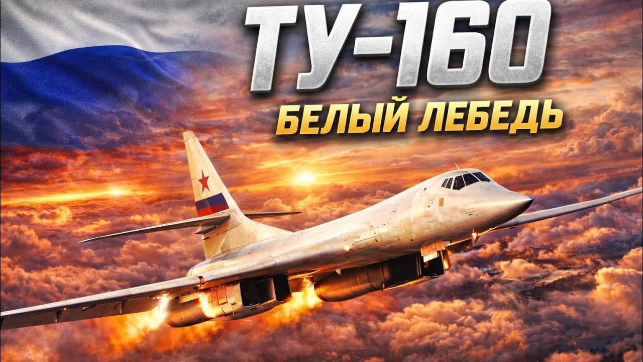 🇷🇺 Ту-160 «Белый лебедь» — Самый Быстрый Стратегический Бомбардировщик в Мире ✈️