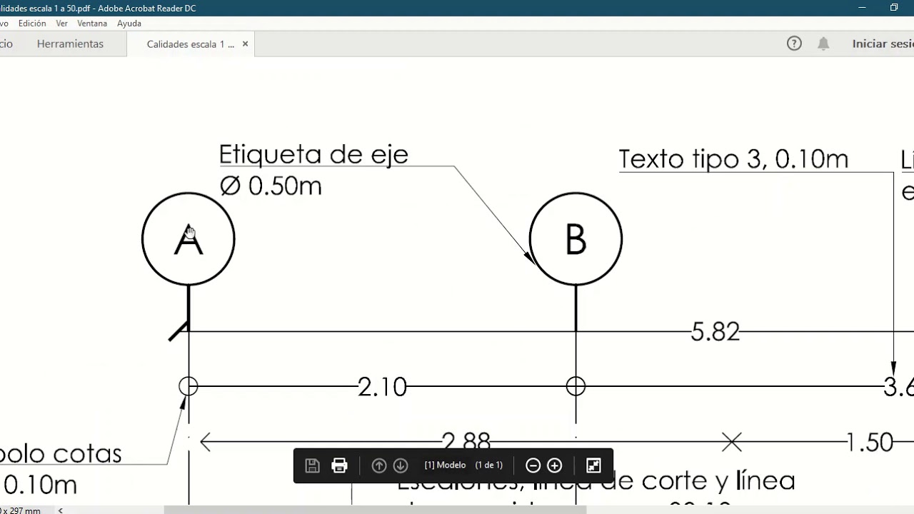 Vídeo 2  Creación de ejes. AutoCAD Architecture