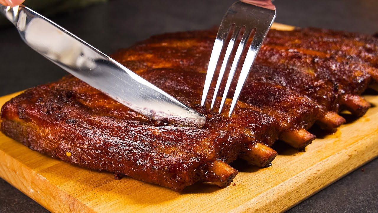 I learned this ribs trick at a fancy restaurant! The air fryer makes them so juicy and crispy!