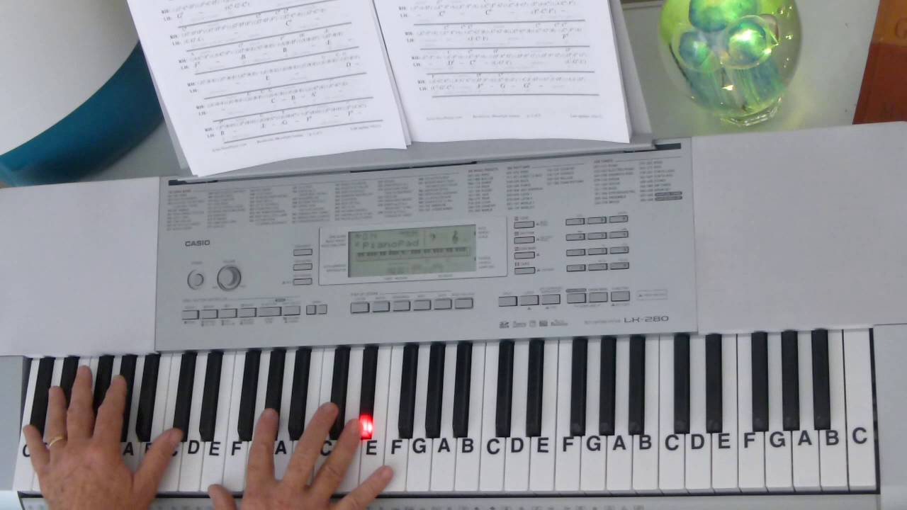 How to Play ~ Moonlight Sonata   1 of 4 ~ Beethoven ~ LetterNotePlayer ©
