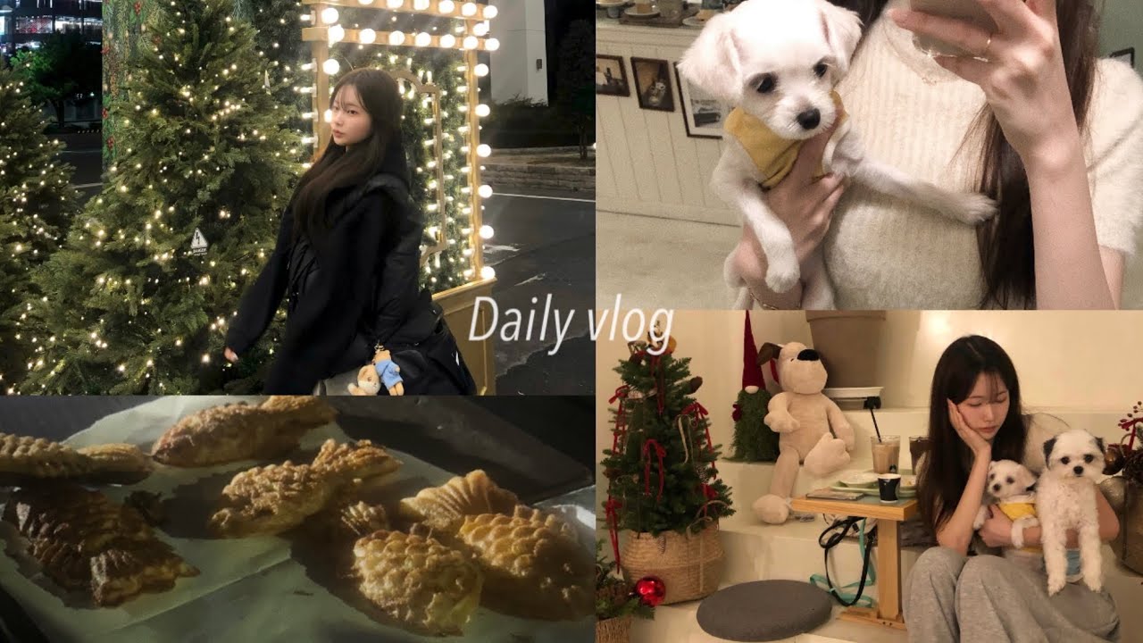 vlog. 실버버튼 받은 열 여덟살 10만 유튜버의 일상은요~~?!! 🙀 | 07년생 브이로그