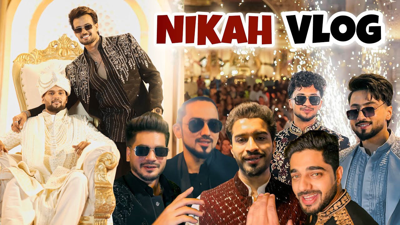 NIKHA VLOG MERE BHAI KI SHADI | @ShadanFarooqui  VLOG