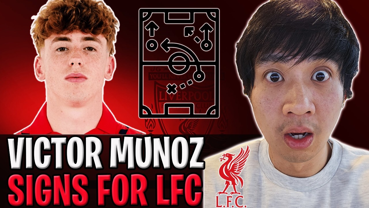VICTOR MUNOZ Liverpool Deal DONE! Full Tactical Analysis!
