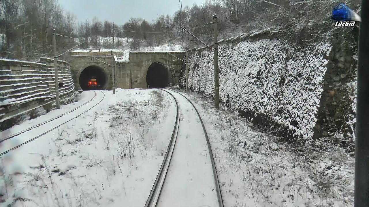 Train Backview Simeria-Călan Băi-Subcetate-Petroșani @IR1824 Deva-București Nord - 18 February 2021