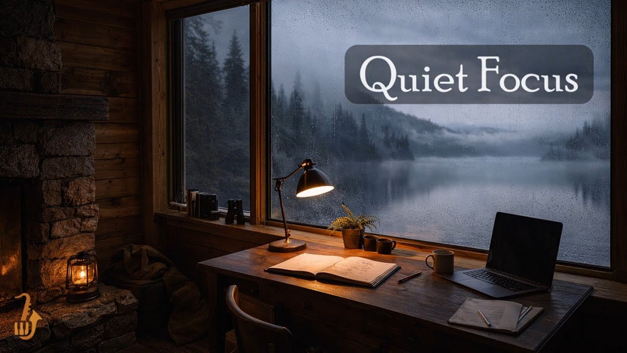 Cozy Jazz by the Fireplace l Soft Jazz for Focus, Study & Relaxation