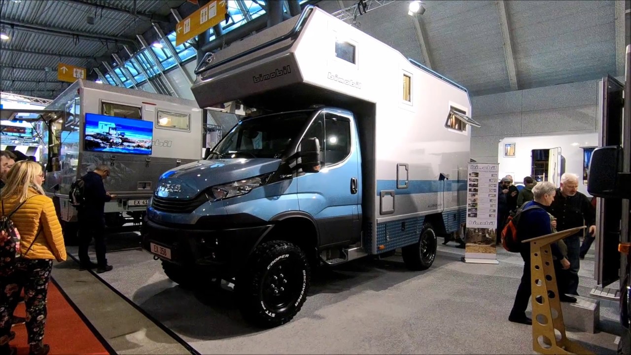 BIMOBIL EX358 CAMPER EXPEDITION VEHICLE IVECO DAILY 55S18W 55-180 NEW MODEL WALKAROUND + INTERIOR