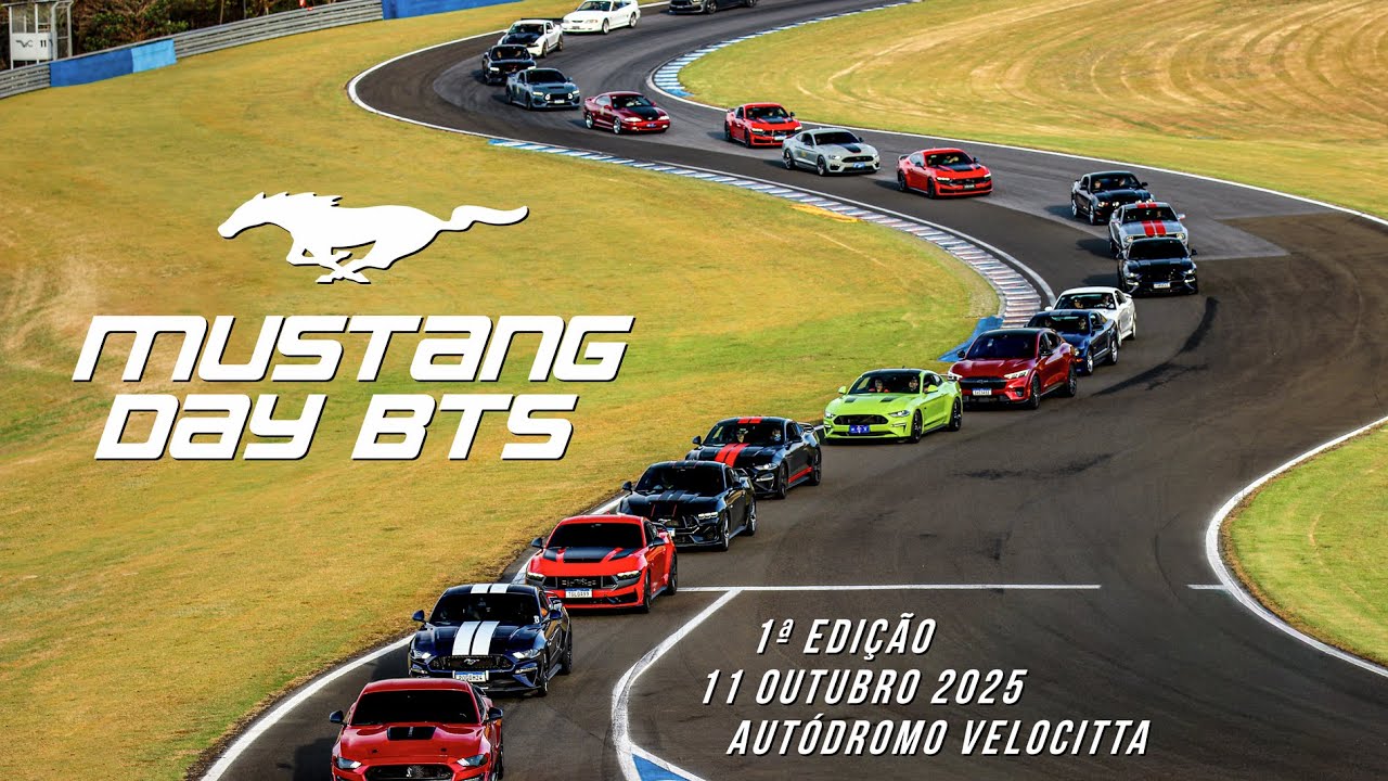 1&ordm; Mustang Day BTS - Aut&oacute;dromo Velocitta