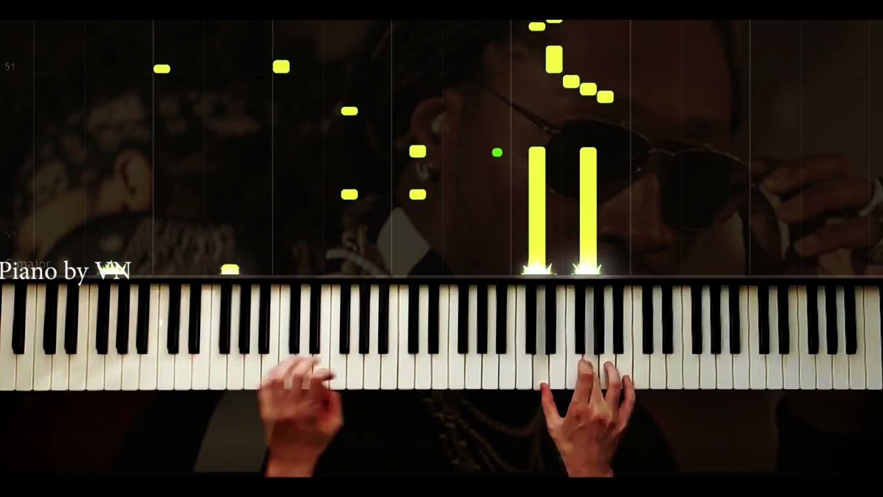Future - Mask Off - Piano by VN