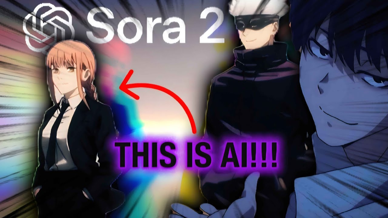 Аниме с искусственным интеллектом зашло слишком далеко… Sora 2 это доказывает