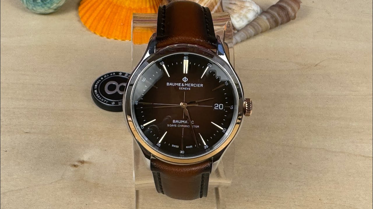 Baume et Mercier 10713 Clifton Baumatic 5Days Chronometer