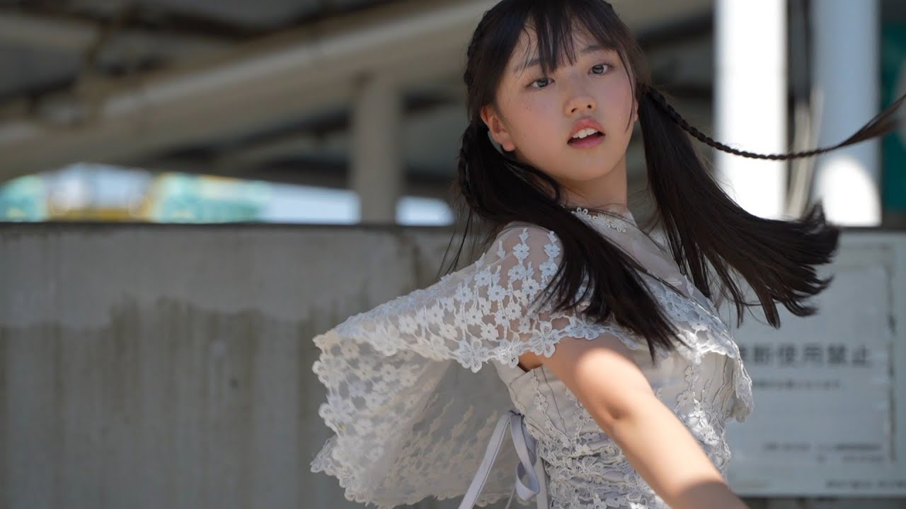 群馬県ご当地アイドル あかぎ団 じゅじゅ（中２）千葉心結（高１）「明日テンキになあれ／こぶしファクトリー」＠道の駅ららん藤岡 2025.06.28