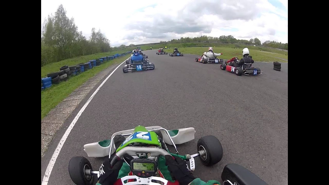 tattershall karting may 2012 senior rotax first heat lap one