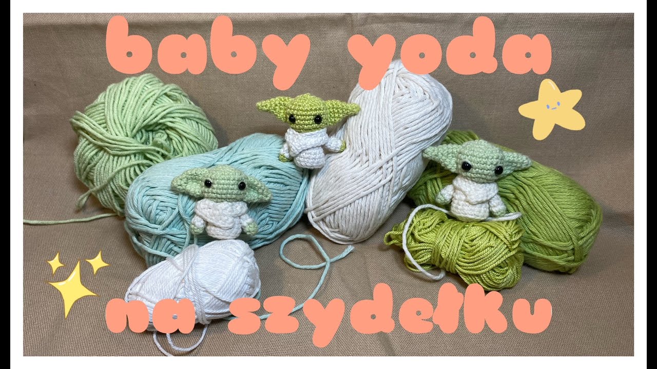 Zrób baby yodę na szydełku z Olą! | EkoWeek
