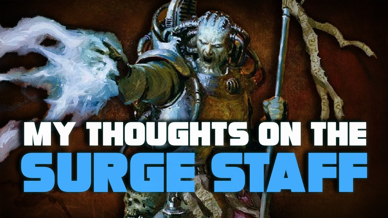 Surge Staff + Dueling Sword Heresy Psyker Psykinetic Gameplay & My thoughts on the Surge Staff