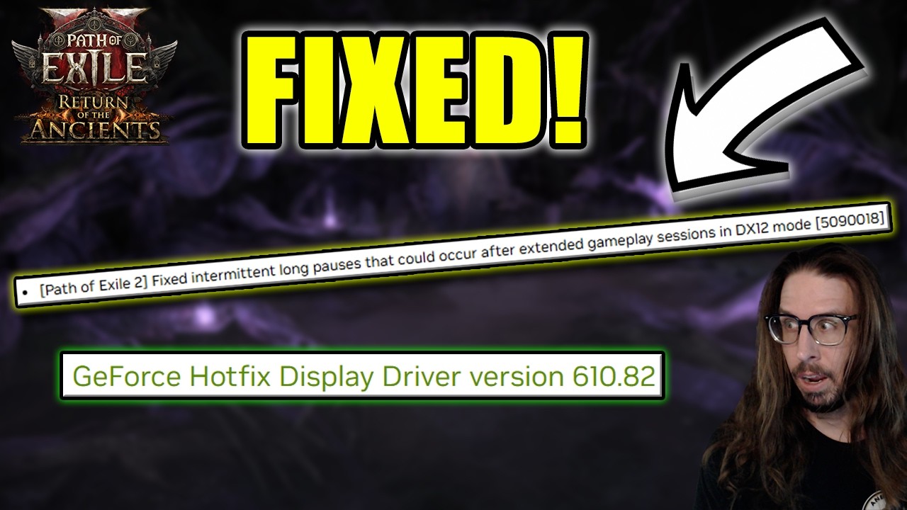 Nvidia Just Fixed Path of Exile 2's Biggest Performance Issue! (Download Link in Description)