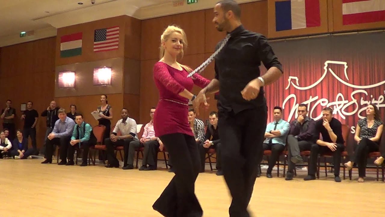 Iza Kowalska and Browly Adjavon 1st Place Adv/AllS JnJ Budafest 2014