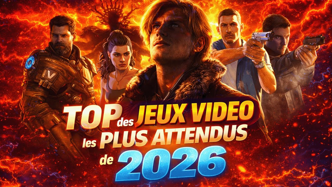 TOP des JEUX VIDEO les PLUS ATTENDUS de 2026 😱