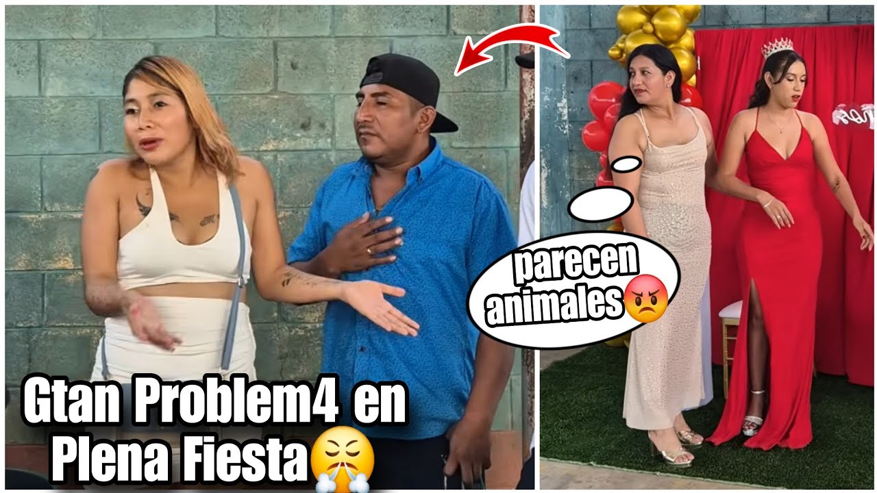 Lo que menos querian paso/En pleno cumpleaños COCHITA y SYNDY se pusierón a pel74r