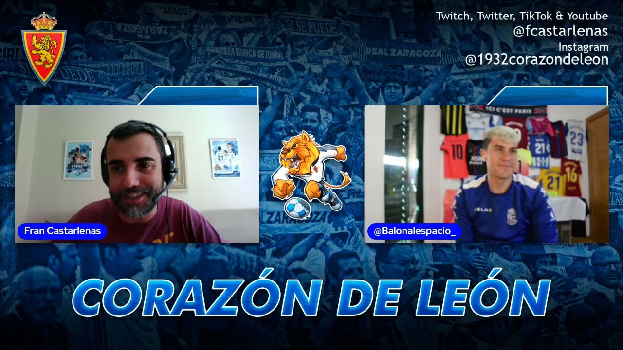 CORAZÓN DE LEÓN #149 EMPATE DEL REAL ZARAGOZA CONTRA EL FERROL. Y OTRA SEMANA DE AGONÍA.